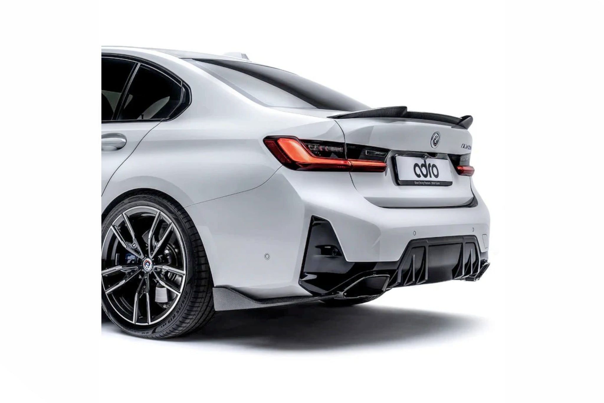 Adro Carbon Fibre Rear Winglets - BMW 3 Series G20 M340i (2022+) - Evolve Automotive